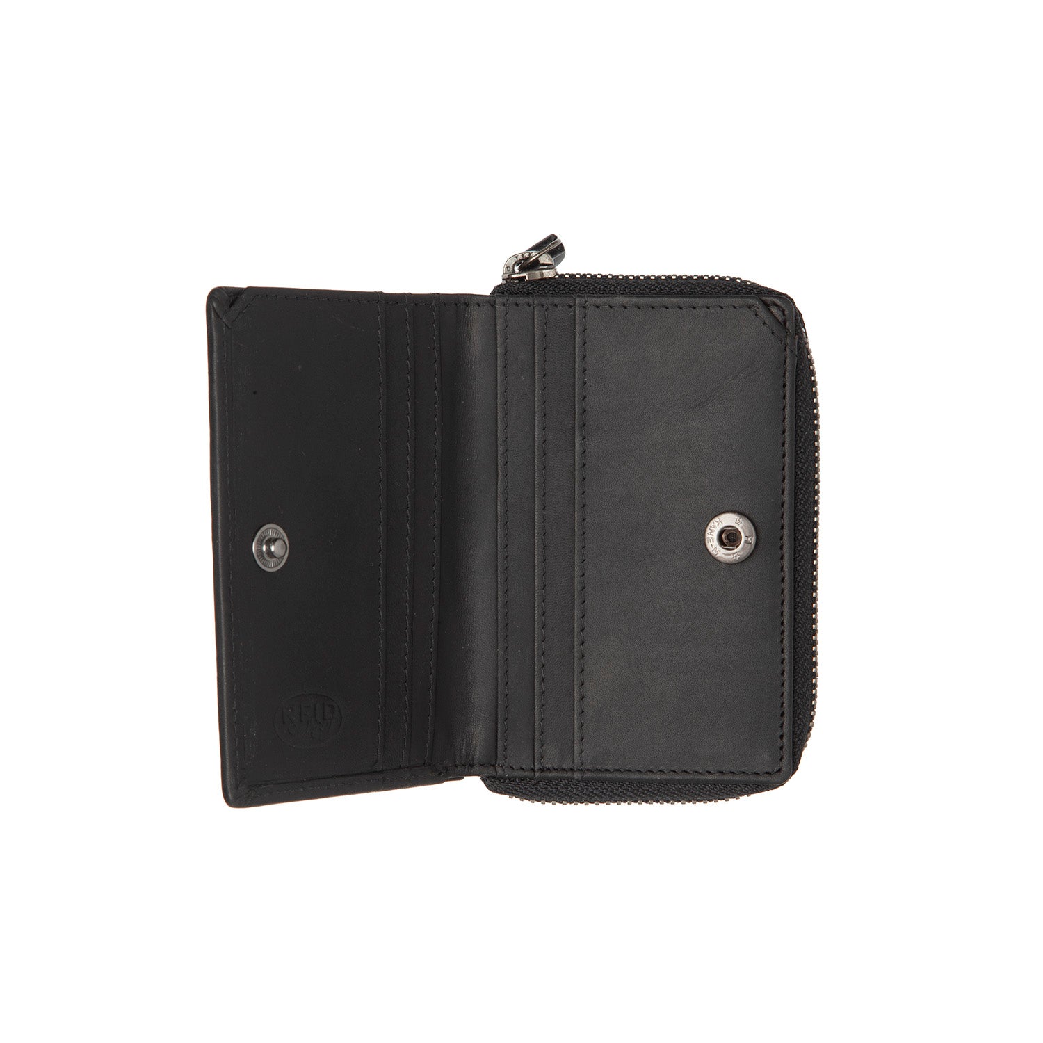 Leather Wallet Black Osum