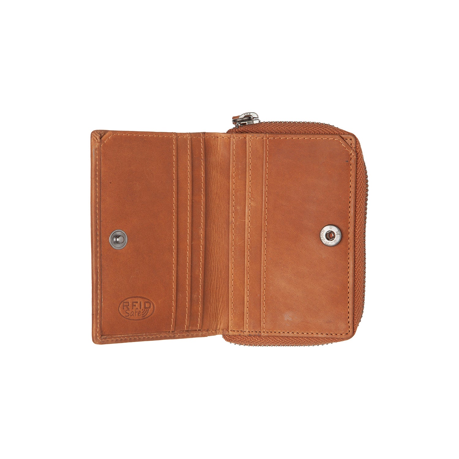 Leather Wallet Cognac Osum