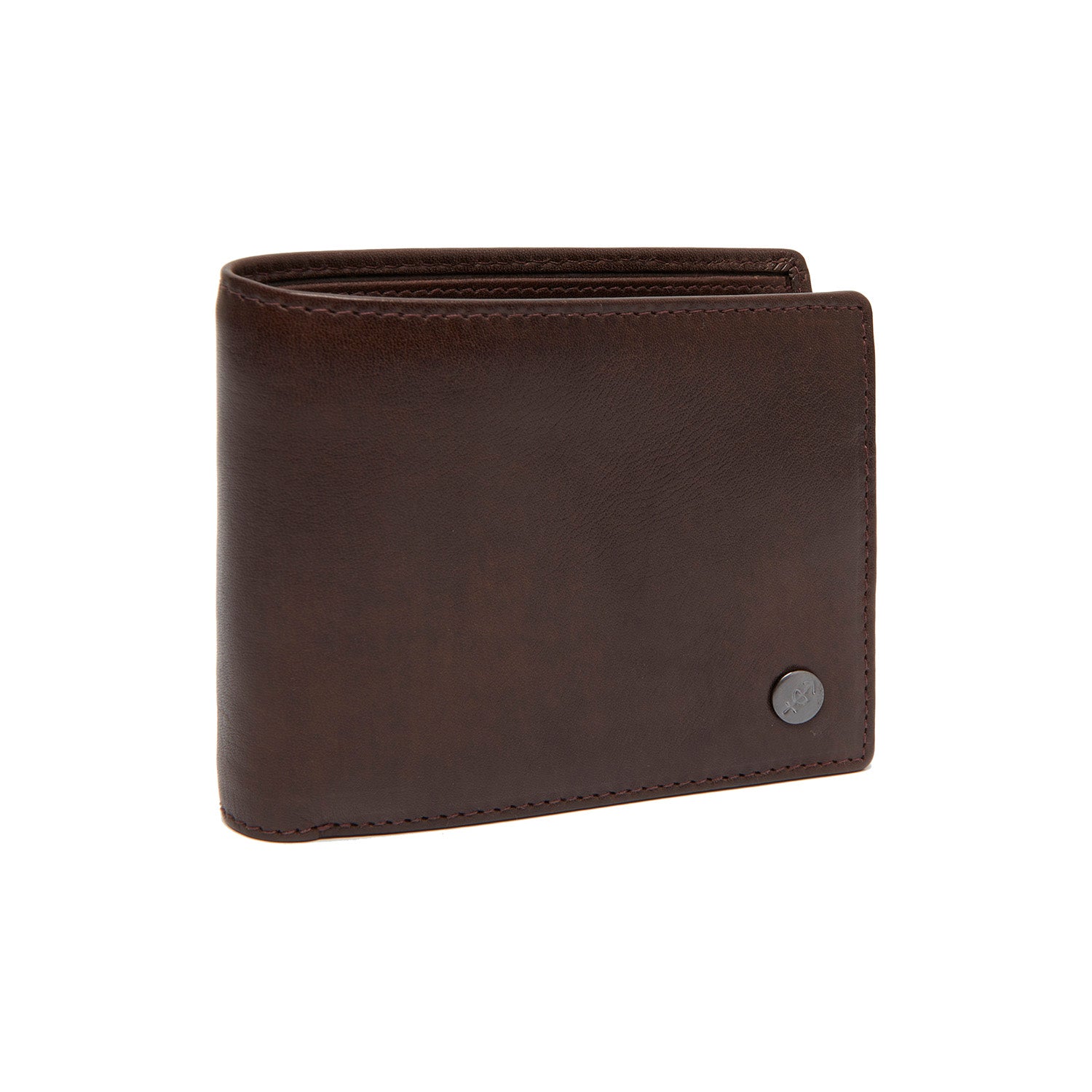 Leather Wallet Brown Positano