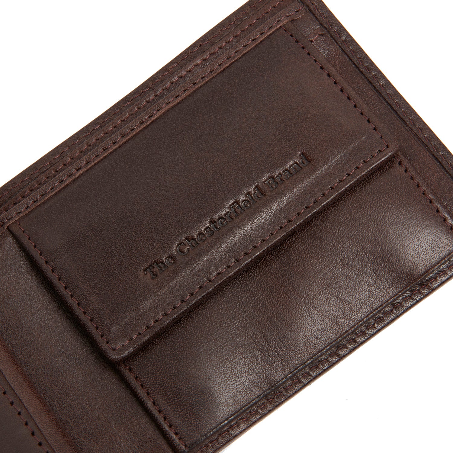 Leather Wallet Brown Positano