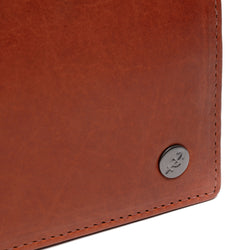 Leather Wallet Cognac Positano