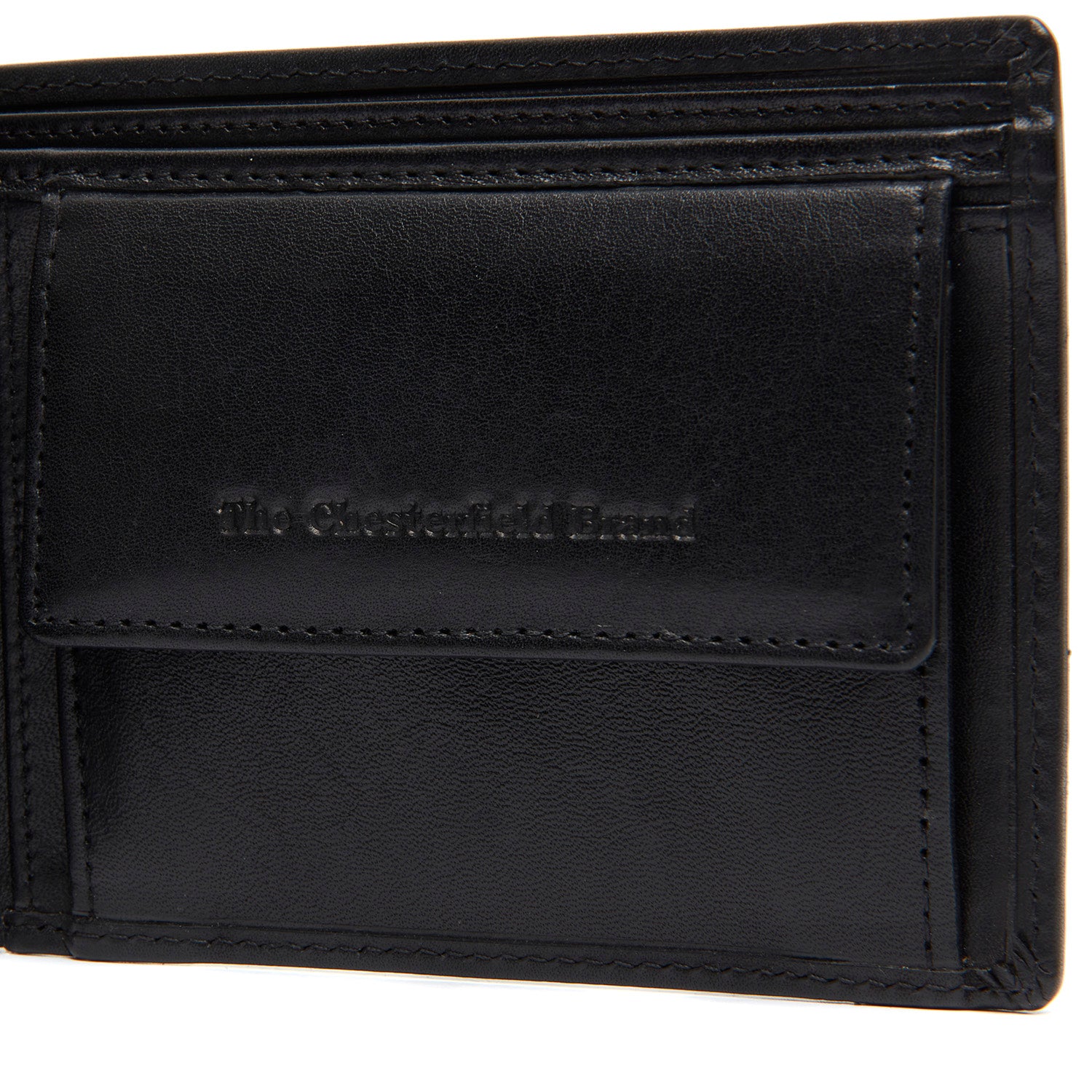 Leather Wallet Black Umbria