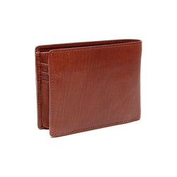 Leather Wallet Cognac Umbria