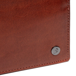 Leather Wallet Cognac Umbria