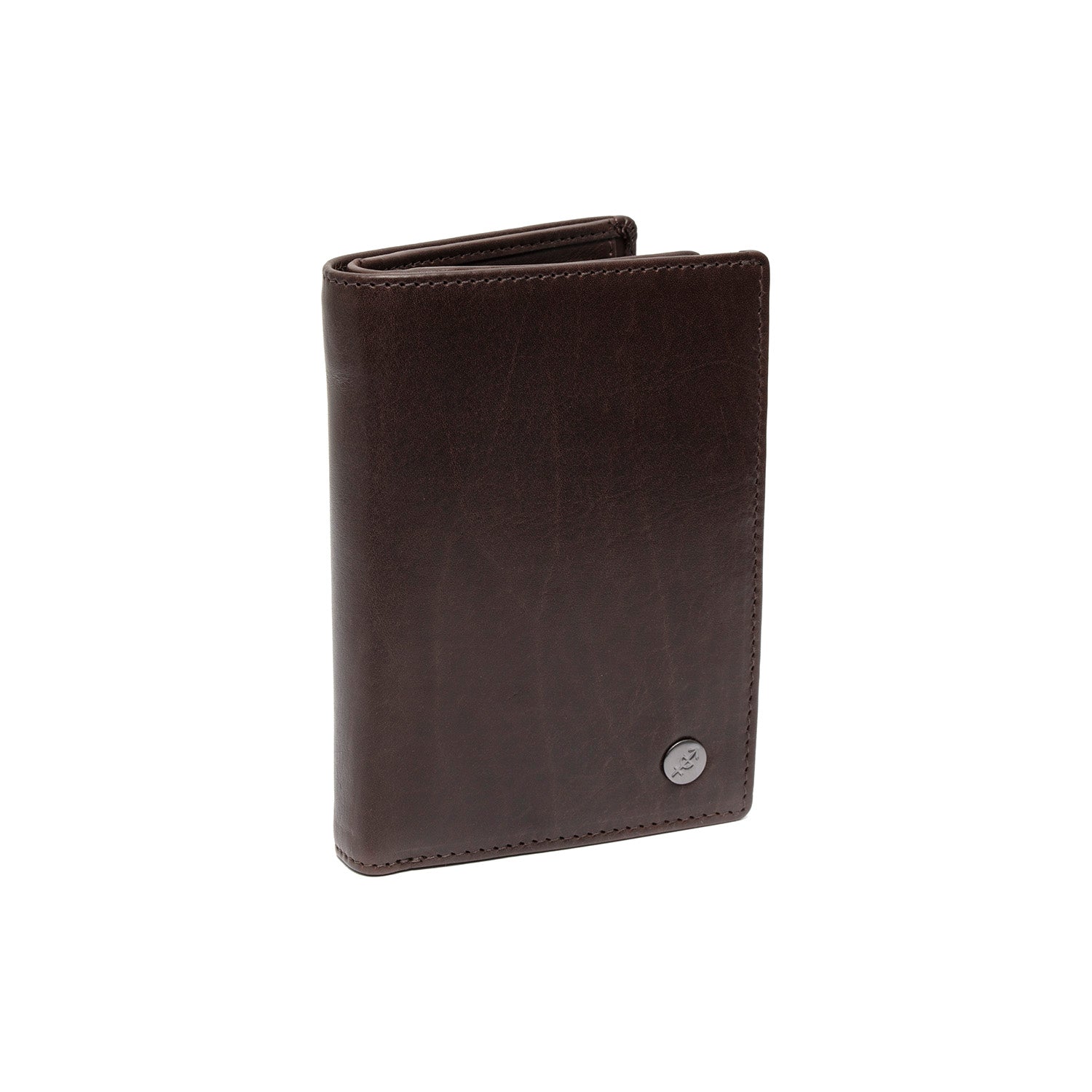 Leather Wallet Brown Manerba