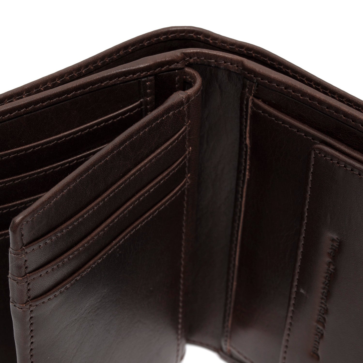 Leather Wallet Brown Manerba