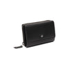 Leather Wallet Black Salviano