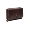 Leather Wallet Brown Salviano