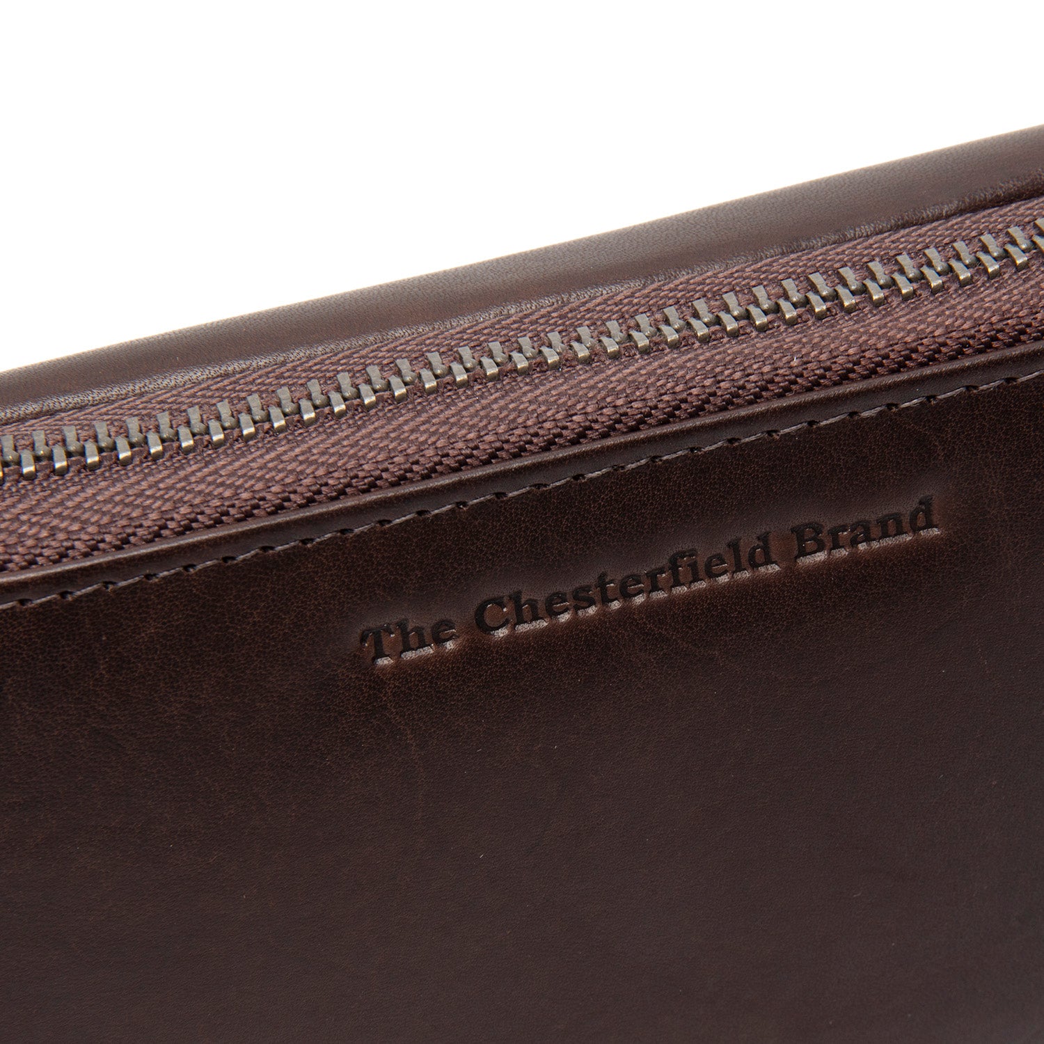 Leather Wallet Brown Salviano