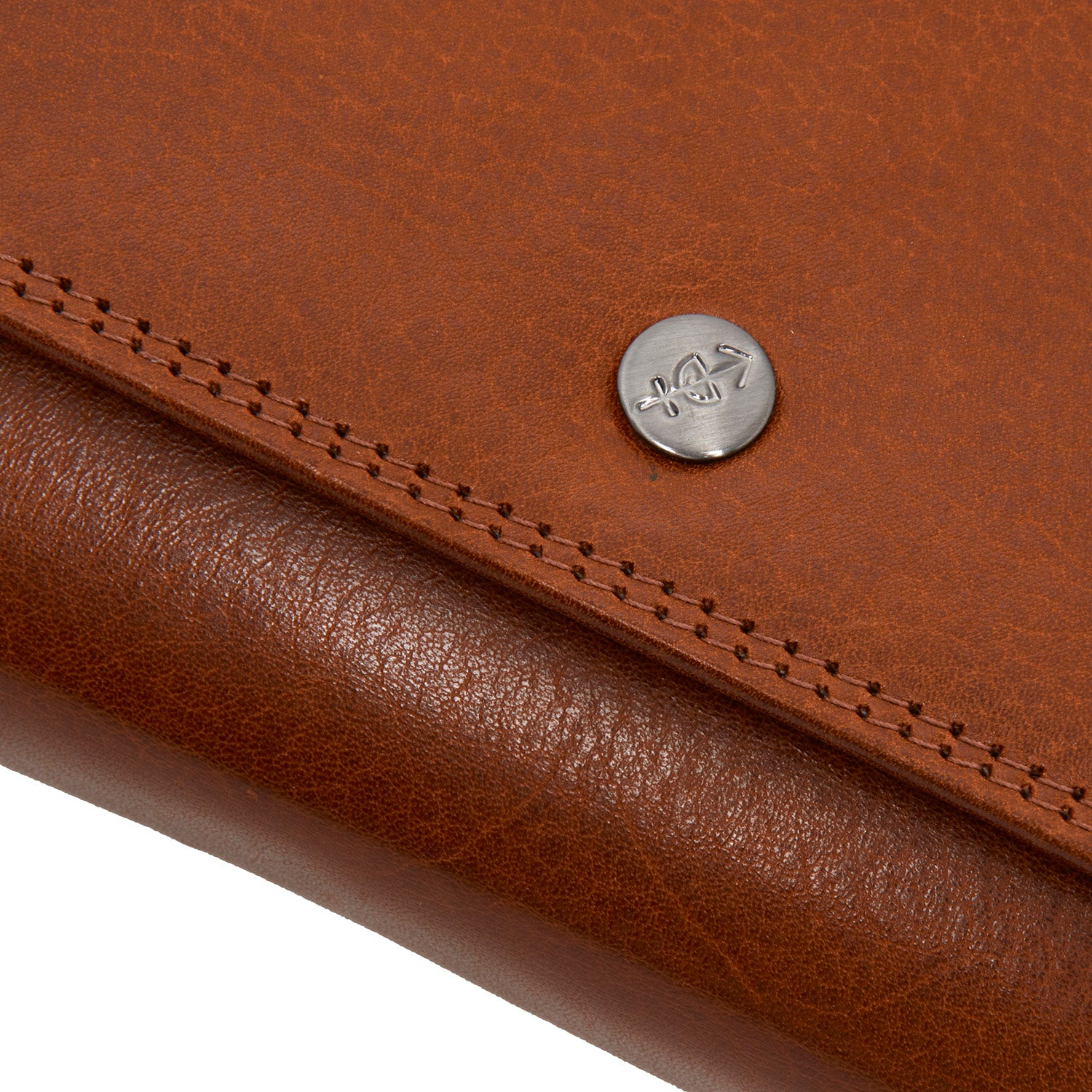 Leather Wallet Cognac Salviano