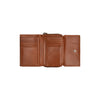 Leather Wallet Cognac Salviano