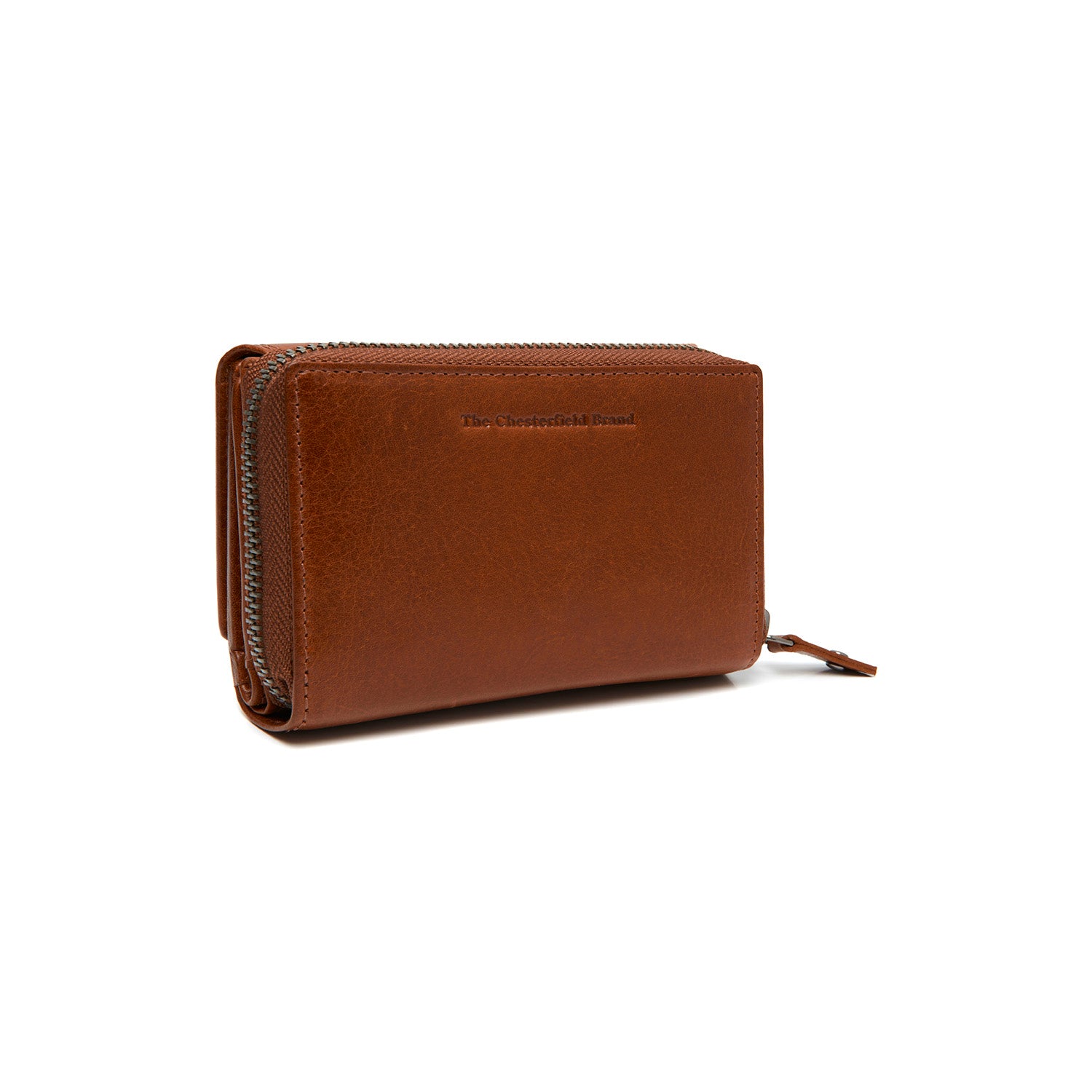 Leder Portemonnaie Cognac Salviano