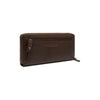 Leather Wallet Brown Livorno