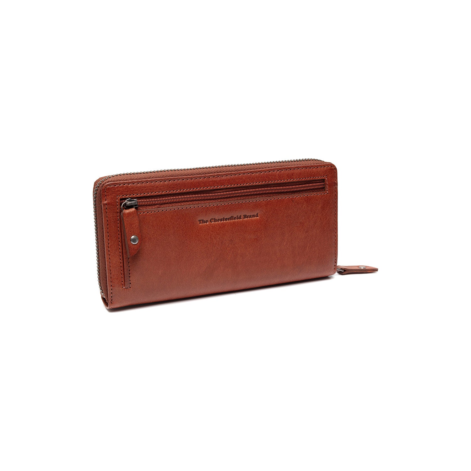 Leather Wallet Cognac Livorno