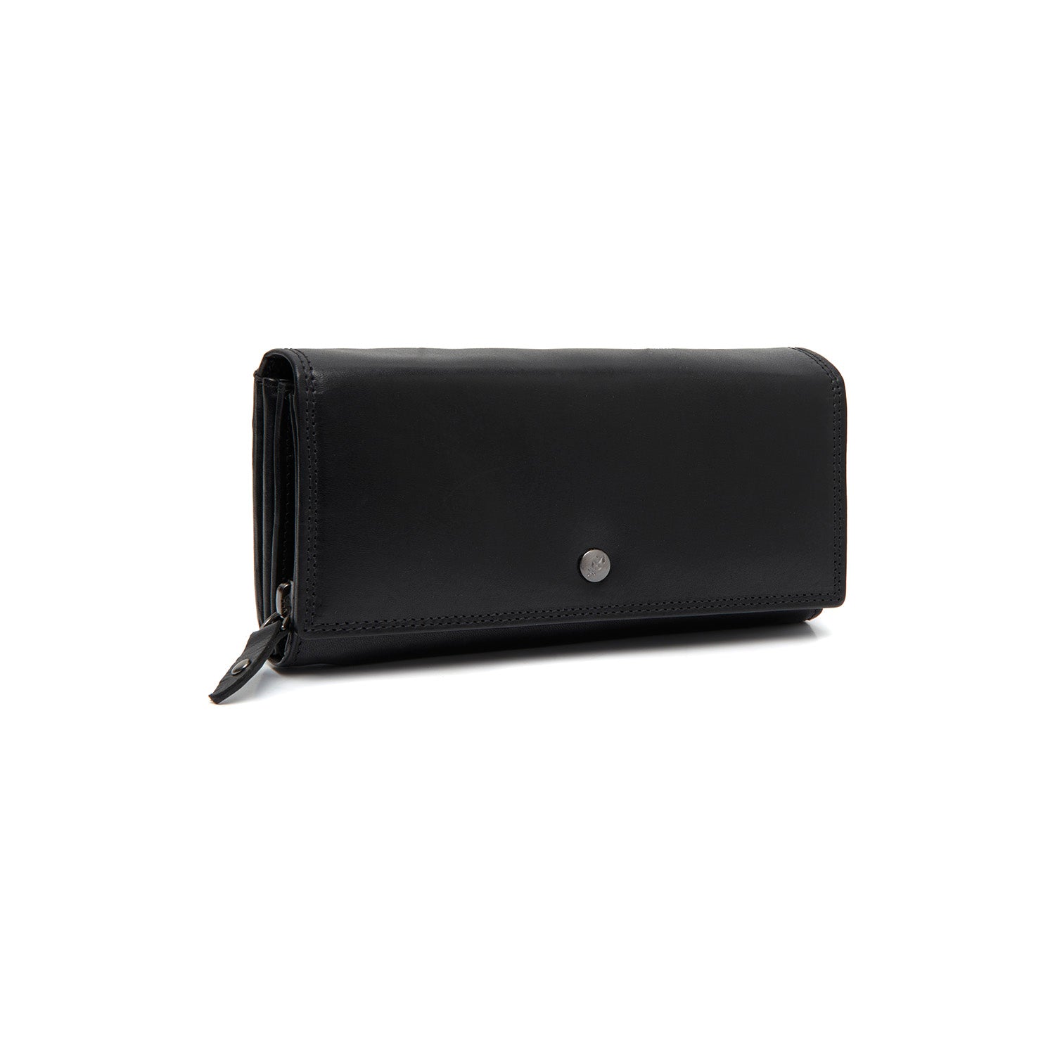 Leather Wallet Black Rivalto