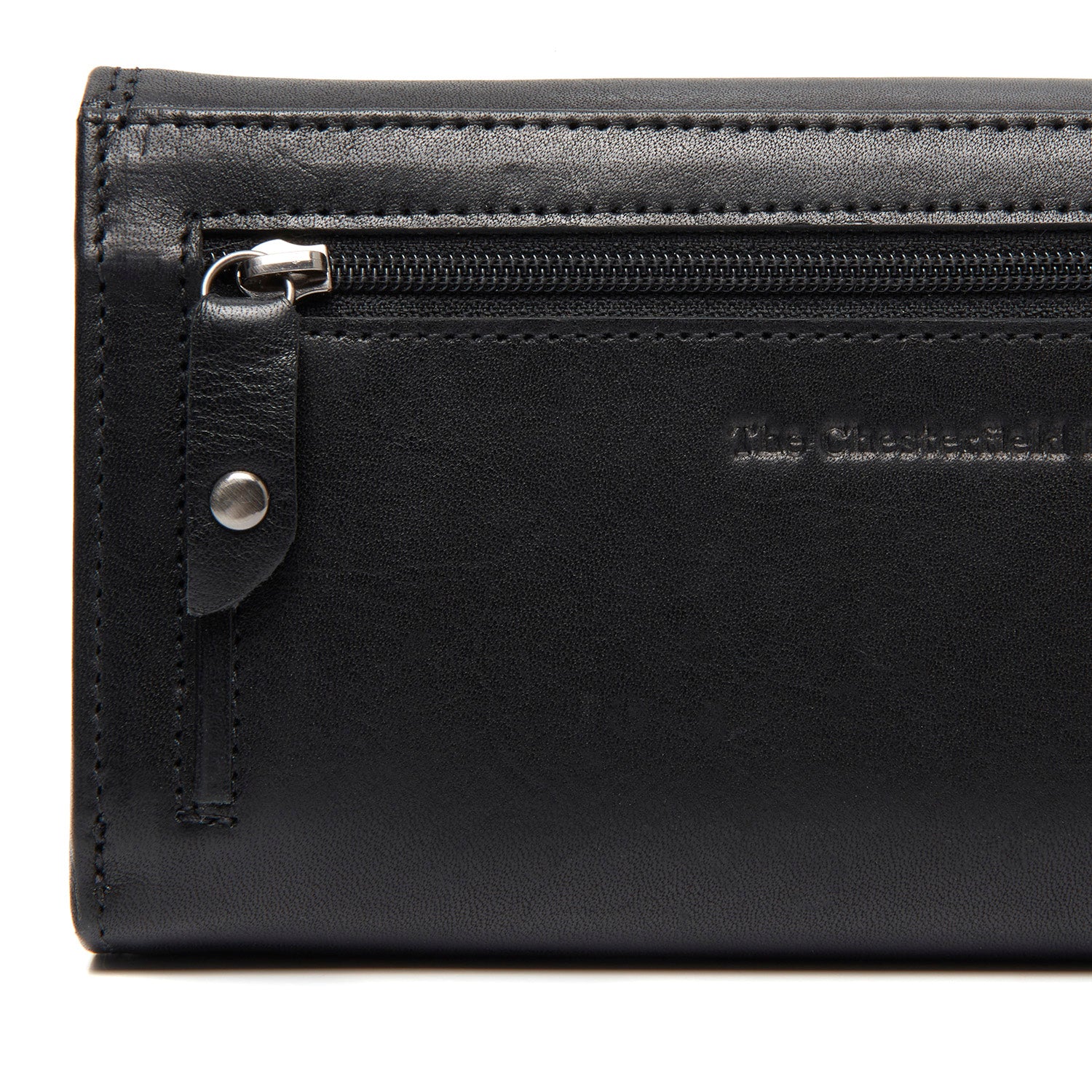 Leather Wallet Black Rivalto