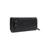 Leather Wallet Black Rivalto