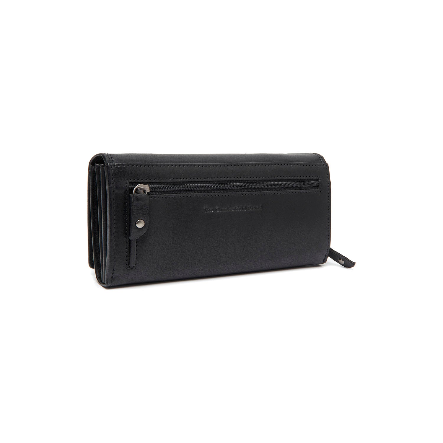 Leather Wallet Black Rivalto