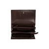 Leather Wallet Brown Rivalto