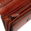 Leather Wallet Cognac Rivalto