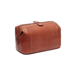 Leather Toiletry Bag Cognac Biassa