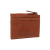 Porte-cartes en Cuir Cognac