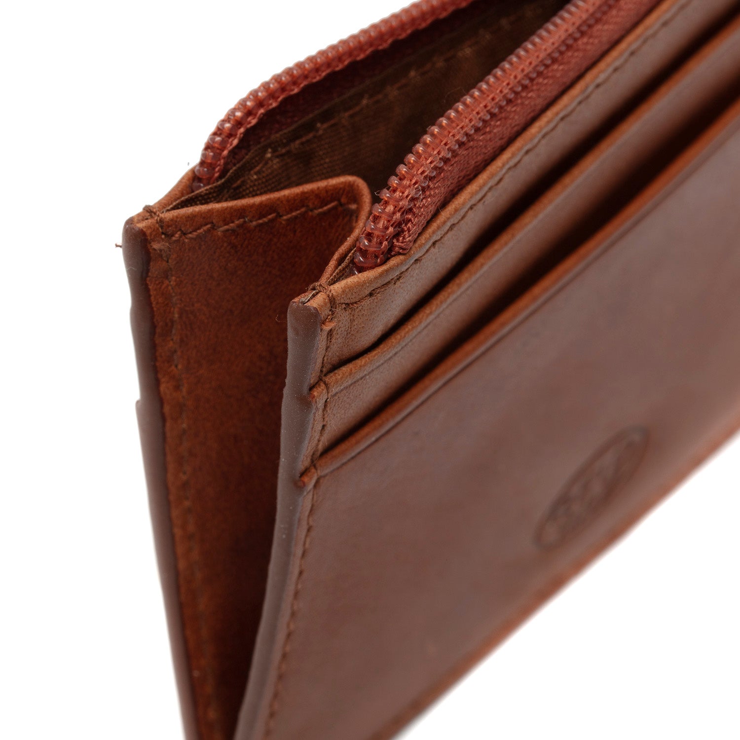 Leather Cardwallet Cognac