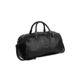 Leather Weekend Bag Black William