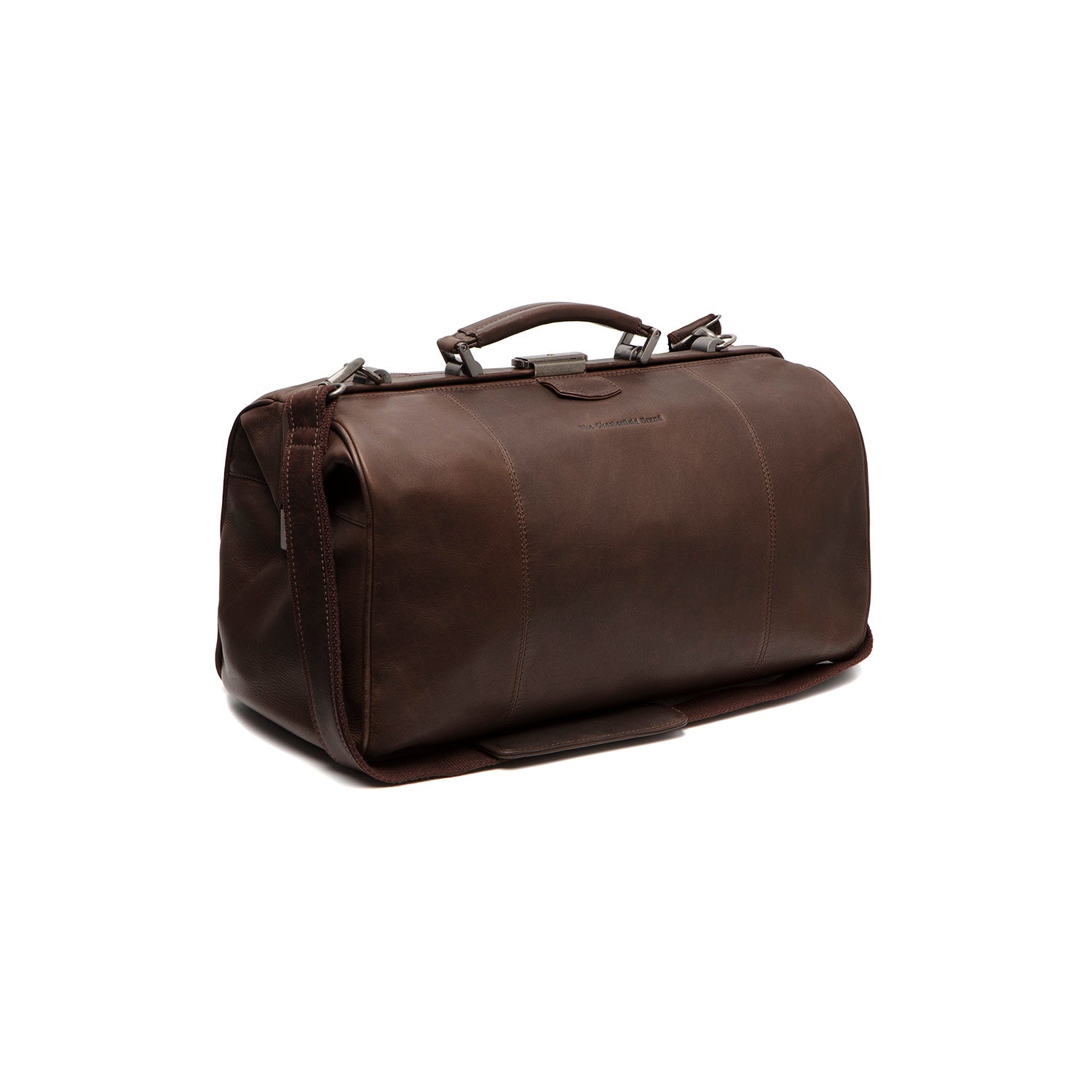 Leather Weekend Bag Brown Texel