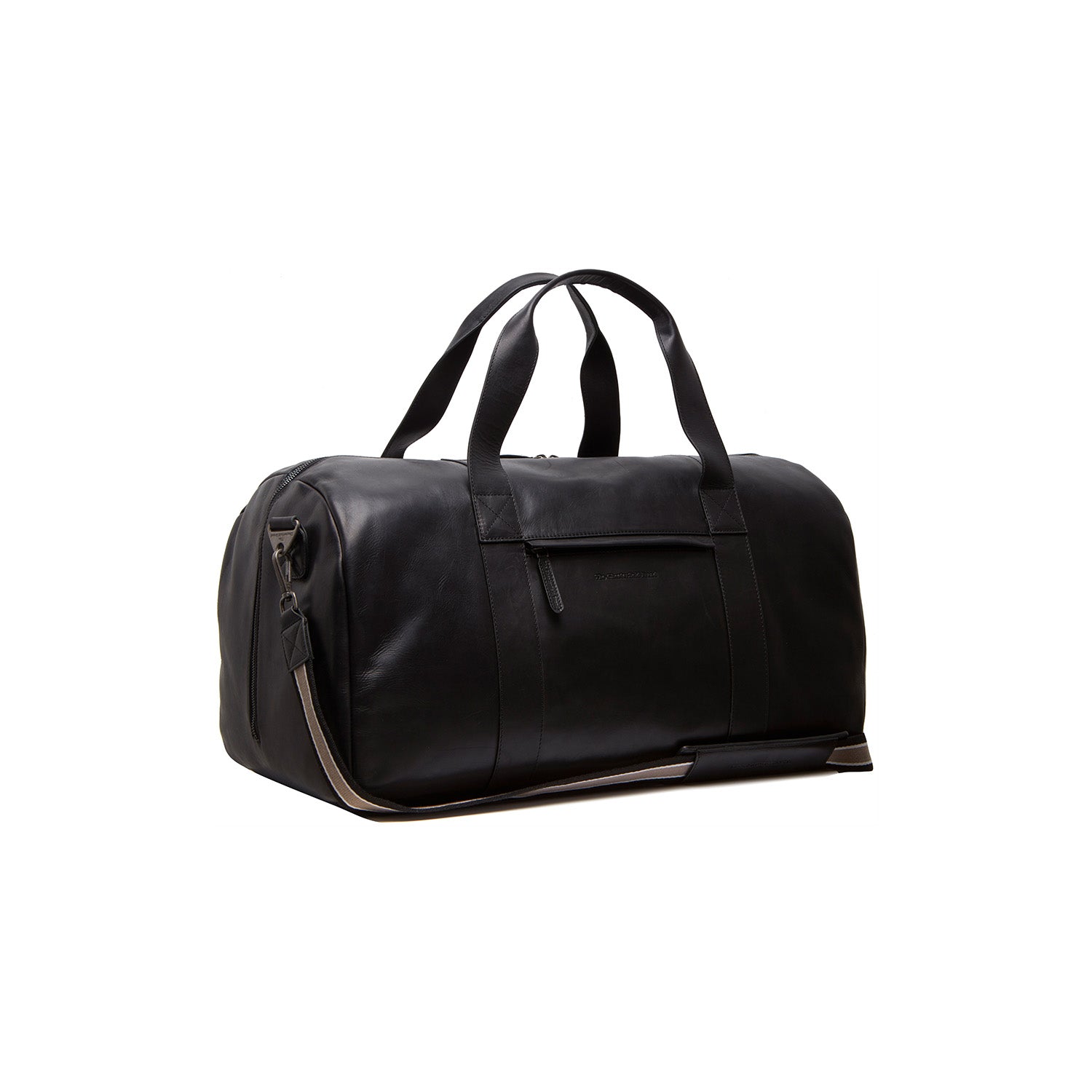 Leder Reisetasche Schwarz Hudson