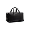 Leder Weekender schwarz Conor