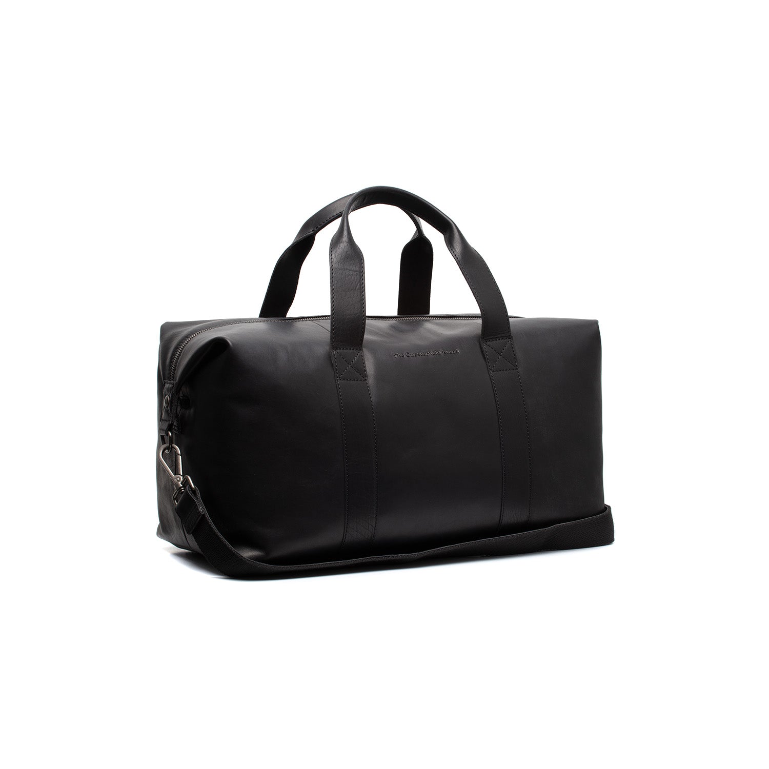 Leather Weekend Bag Black Conor