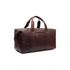 Leather Weekend Bag Brown Conor