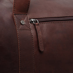 Leder Reisetasche Braun Conor