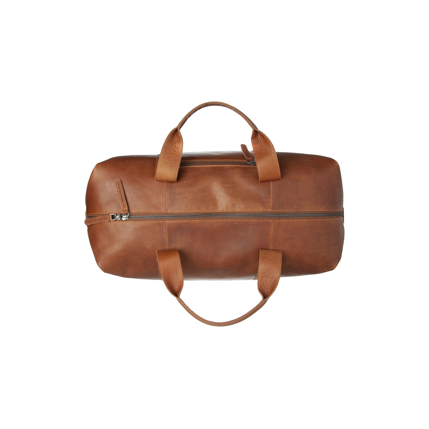 Sac de Voyage en Cuir Cognac Conor