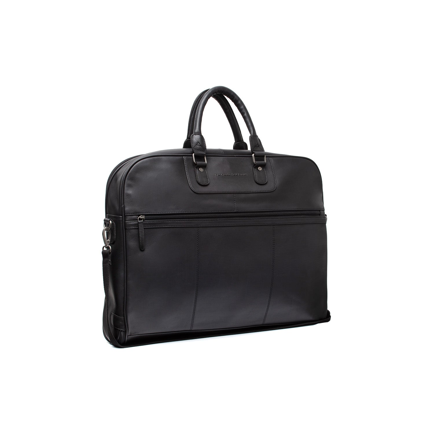 Leder Weekender Schwarz Josh