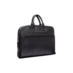 Leder Weekender Schwarz Josh