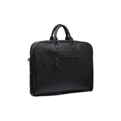 Leather Weekender Black Josh