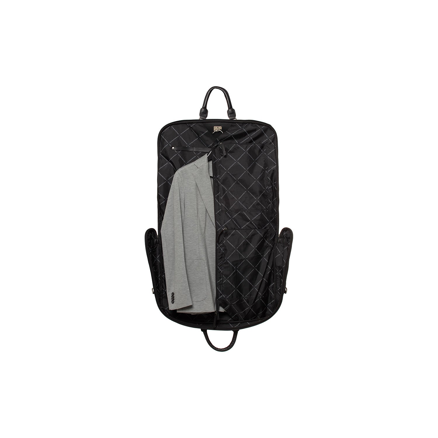 Leder Reisetasche Schwarz Josh