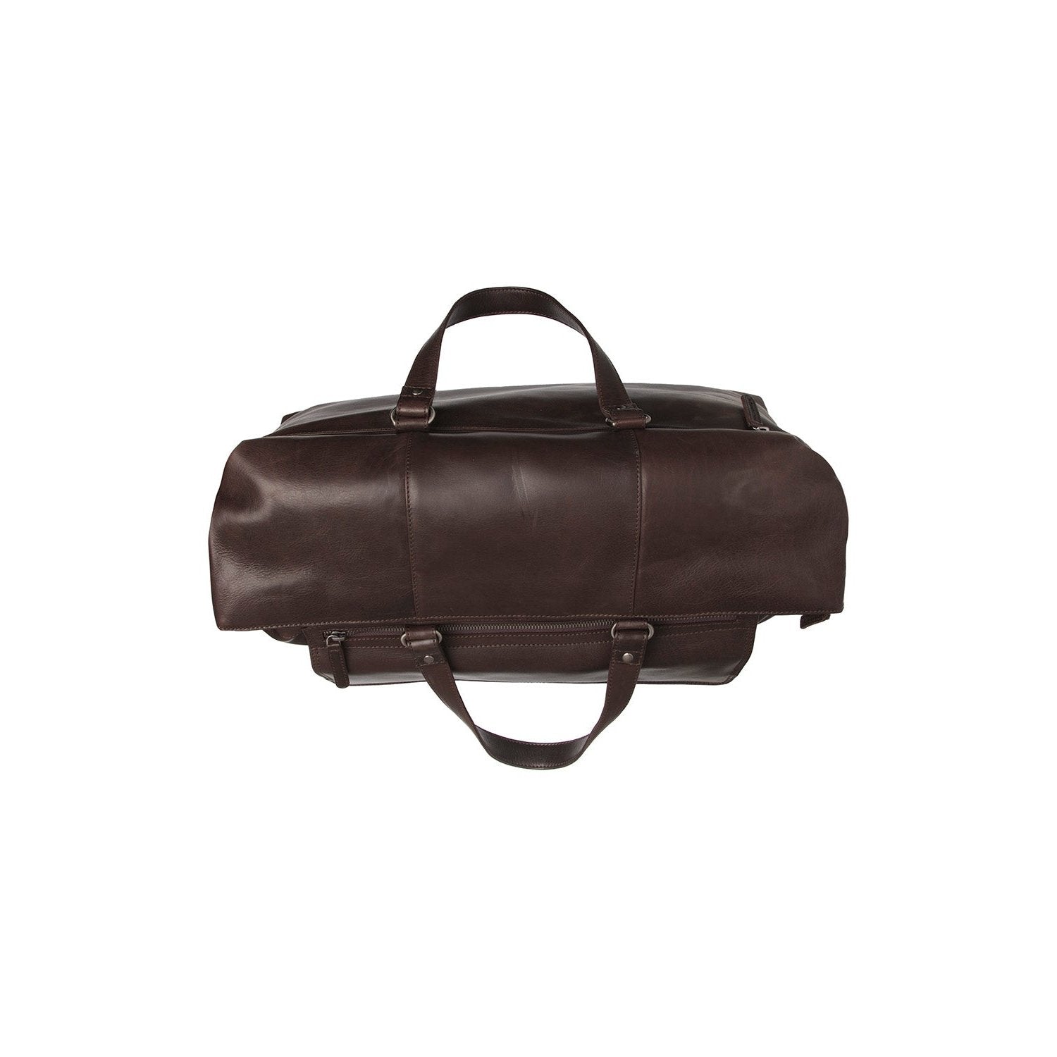 Leder Weekender Braun Lazio