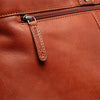 Leather Weekend Bag Cognac Lazio