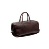 Leather Weekend Bag Brown Cavoli