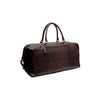 Leather Weekend Bag Brown Cavoli