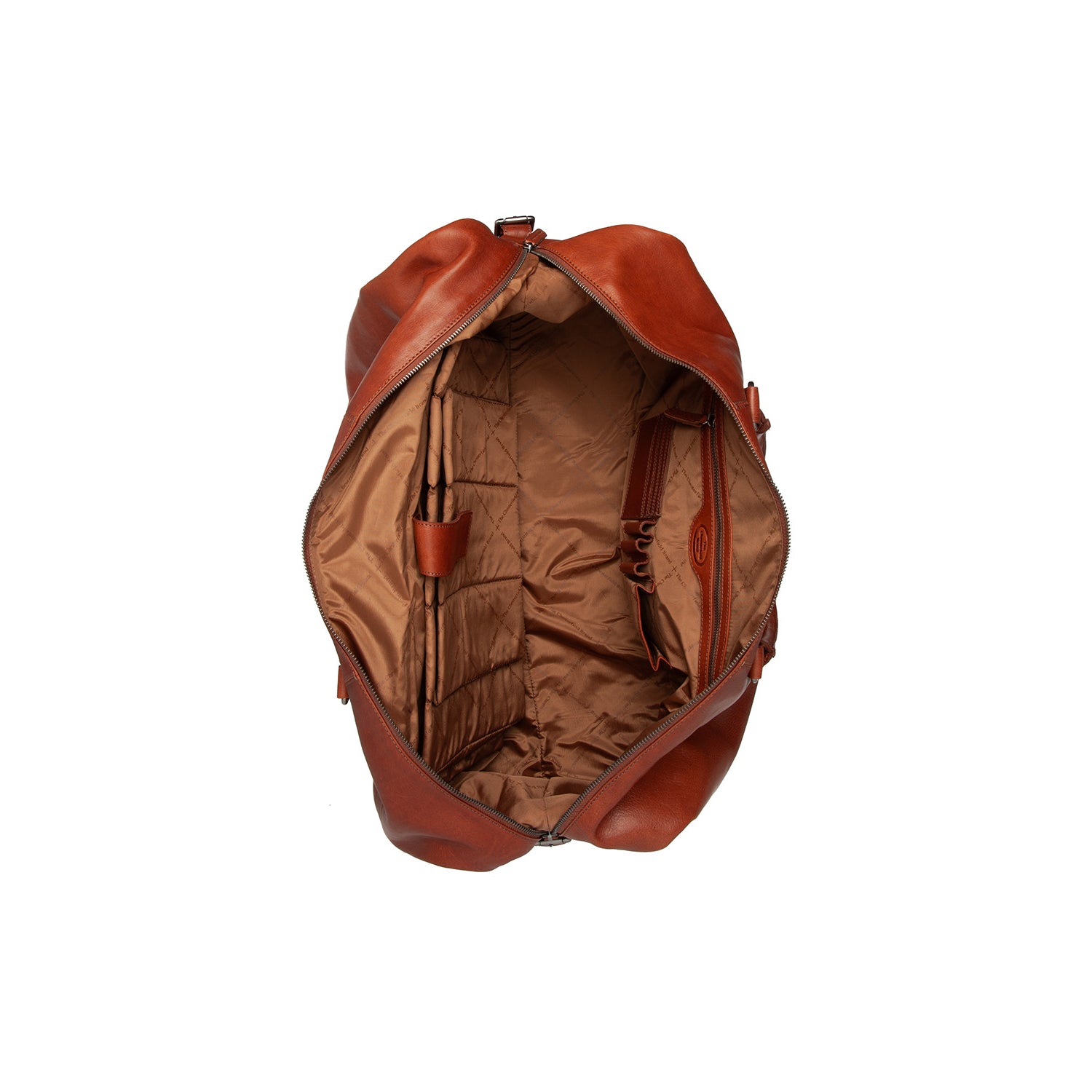 Leder Weekender Cognac Cavoli