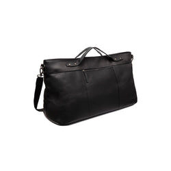 Leder Weekender Schwarz Mark