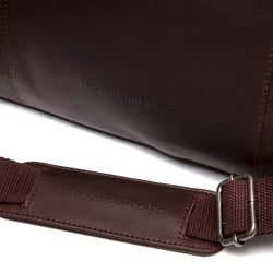 Leather Weekend Bag Brown Mark