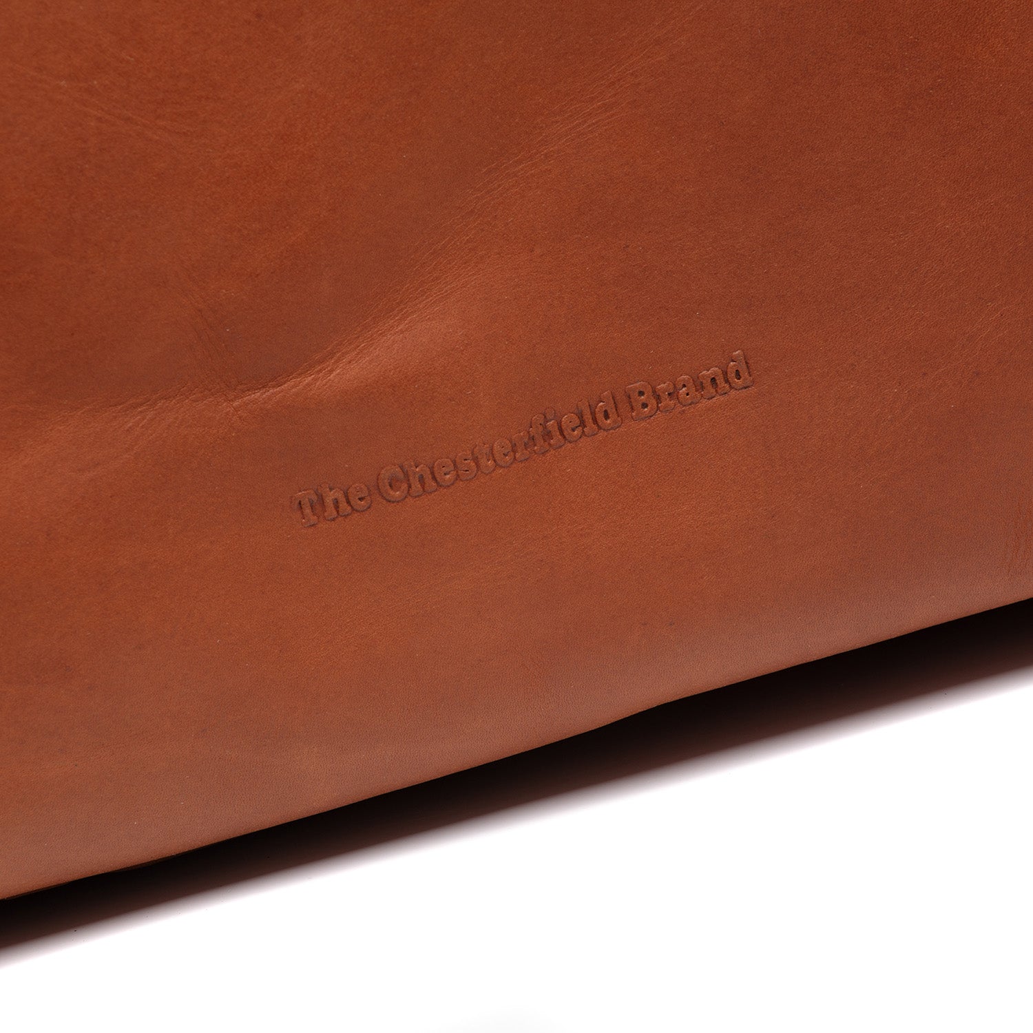 Leather Weekend Bag Cognac Mark