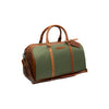 Leather Weekend Bag Olive Green Tornio