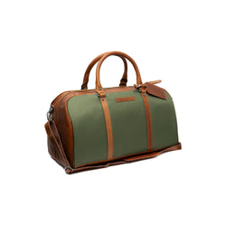 Sac de Voyage en Cuir Vert Olive Tornio