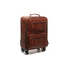 Valise Trolley en Cuir Cognac San Marino